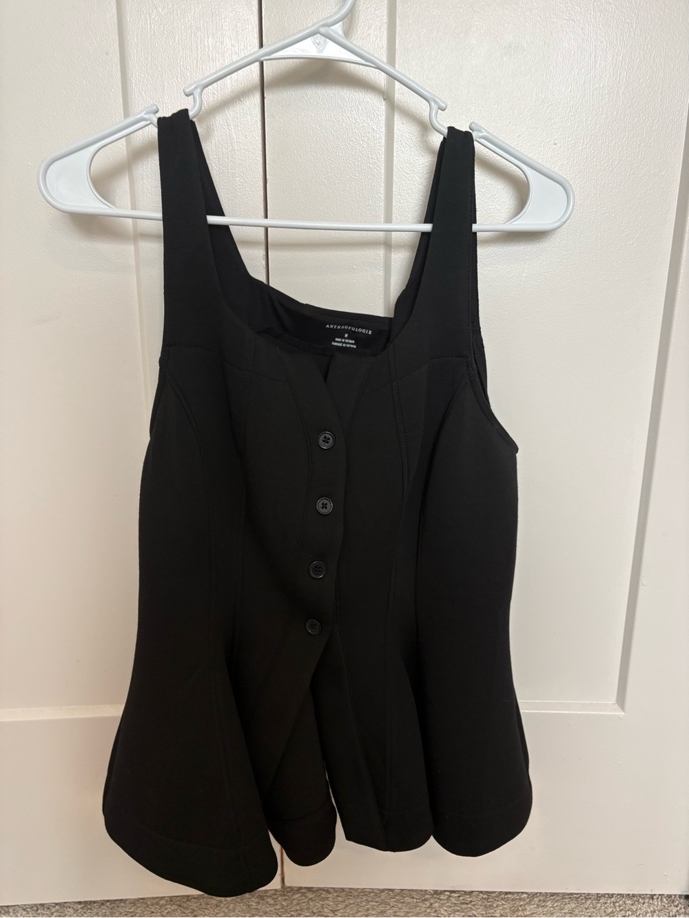 Anthropologie Peplum Tank Top